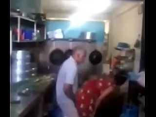 Srilankan chacha fucking his maid alongside..